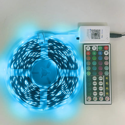 200FT RGB LED Strip Lights with Music Sync | Smart App + Remote Control | Bedroom & Home Decor Lighting