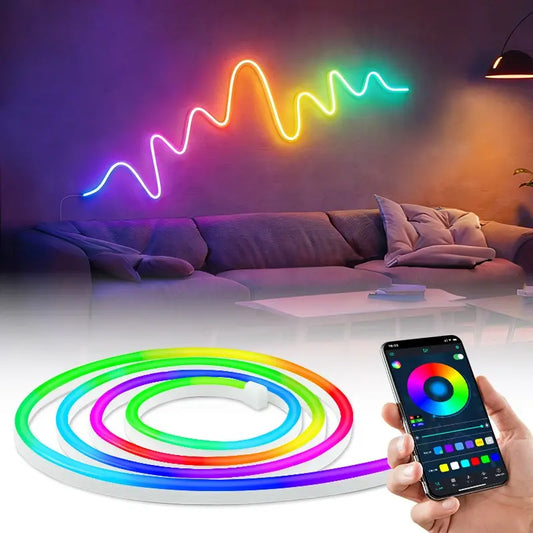 USB‑Powered RGB LED Strip Light | App‑Controlled Color‑Changing Ambient Backlight for TV, PC, Bedroom & Living Room