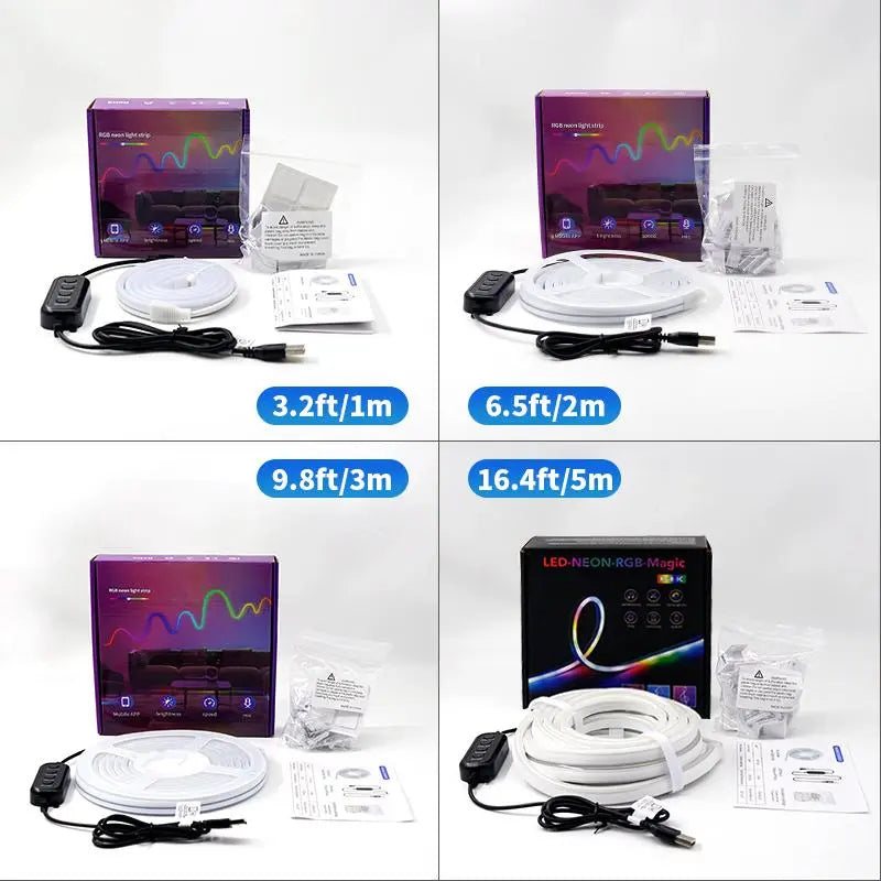 USB‑Powered RGB LED Strip Light | App‑Controlled Color‑Changing Ambient Backlight for TV, PC, Bedroom & Living Room